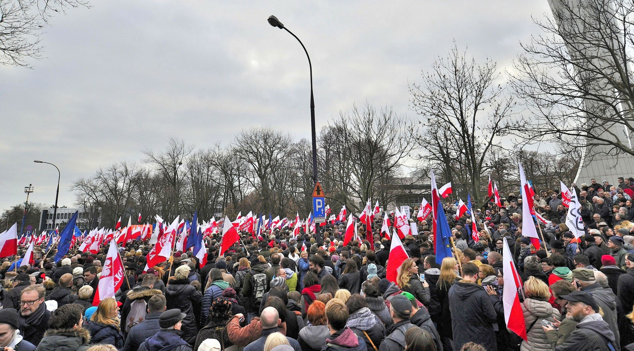 Протест опозиції у Польщі/Wikimedia Commons